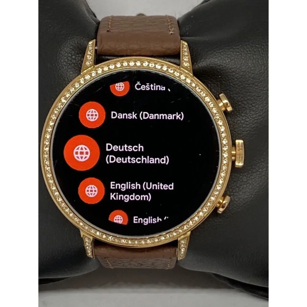 Fossil Gen 4 Authentic Digital Dial Smart Watch Custom Band FTW6011 LT418